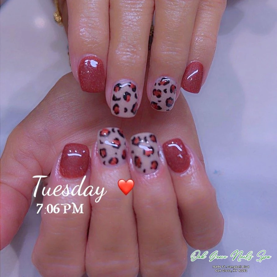 Ladies nails art